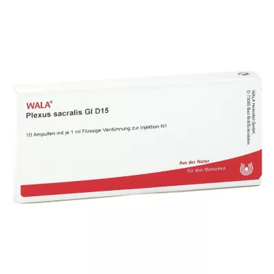 PLEXUS SACRALIS GL D 15 ampulí, 10X1 ml