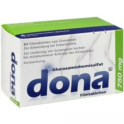 DONA 750 mg potahované tablety, 84 kusů