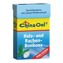 CHINA ÖL Sladkosti do krku a proti kašli bez cukru, 40 g