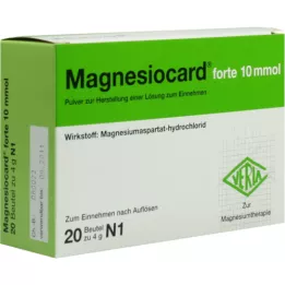 MAGNESIOCARD forte 10 mmol Plv.z.Her.e.Ls.z.Einn., 20 ks