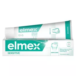 ELMEX Skládací krabička zubní pasty Sensitive, 75 ml