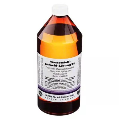 WASSERSTOFFPEROXID Roztok 3%, 1000 ml