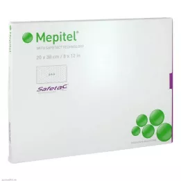 MEPITEL Silikonový síťový obvaz 20x30 cm sterilní, 5 ks