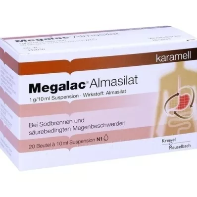 MEGALAC Almasilátová suspenze, 20X10 ml
