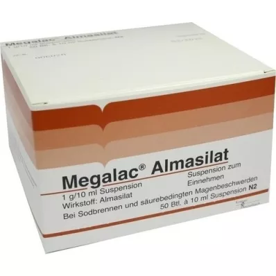 MEGALAC Almasilátová suspenze, 50X10 ml