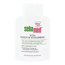 SEBAMED Vitální sprcha + pěna do koupele, 200 ml