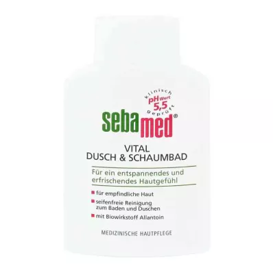 SEBAMED Vitální sprcha + pěna do koupele, 200 ml SEBAMED Vitální sprcha + pěna do koupele, 200 ml