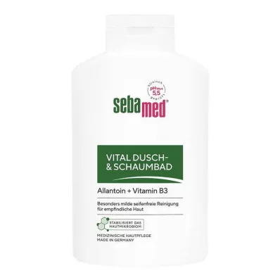 SEBAMED Vital sprcha + pěna do koupele, 400 ml