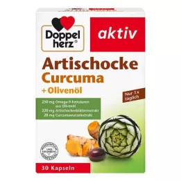 DOPPELHERZ Artyčok + olivový olej + kurkuma, 30 kapslí
