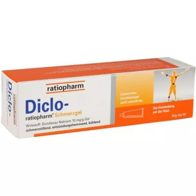 DICLO-RATIOPHARM Gel proti bolesti, 50 g