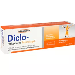 DICLO-RATIOPHARM Gel proti bolesti, 100 g