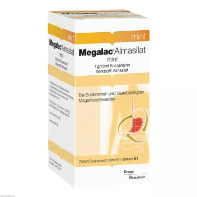 MEGALAC Almasilátová mátová suspenze, 250 ml