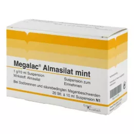 MEGALAC Almasilátová mátová suspenze, 20X10 ml
