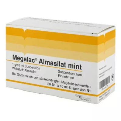 Megalac Almasilat mátová suspenze, 20x10 ml