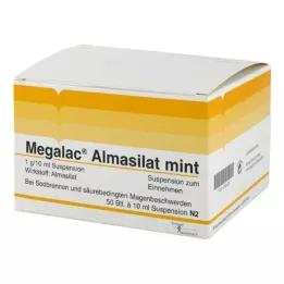 MEGALAC Almasilátová mátová suspenze, 50X10 ml