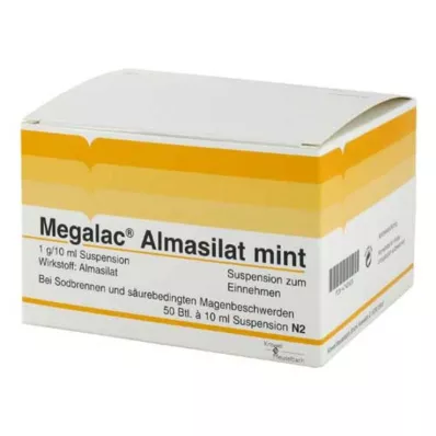 Megalac Almasilat mátová suspenze, 50x10 ml