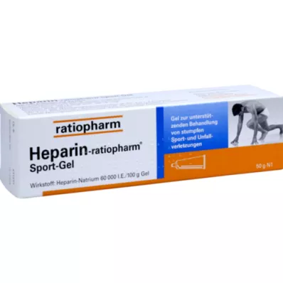 HEPARIN-RATIOPHARM Sportovní gel, 50 g