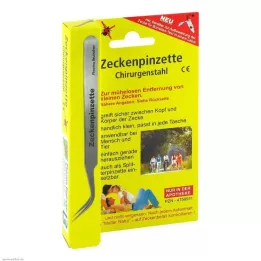 ZECKENPINZETTE Chirurgická ocel, 1 ks