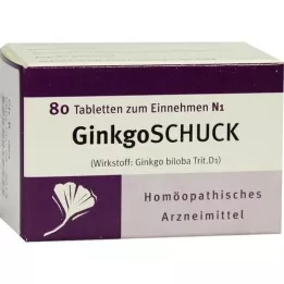GINKGOSCHUCK Tablety, 80 ks