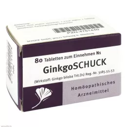 GINKGOSCHUCK Tablety, 80 ks