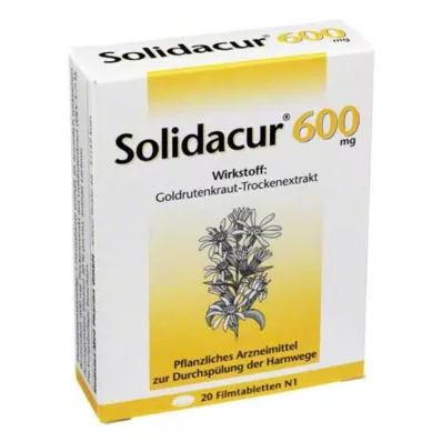 SOLIDACUR 600 mg potahované tablety, 20 kusů