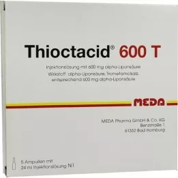 THIOCTACID 600 T injekční roztok, 5X24 ml