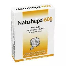 NATU HEPA 600 mg potahované tablety, 20 ks