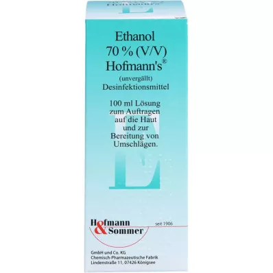 ETHANOL Hofmannův 70% V/V, 100 ml