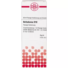 BELLADONNA D 10 ředění, 50 ml