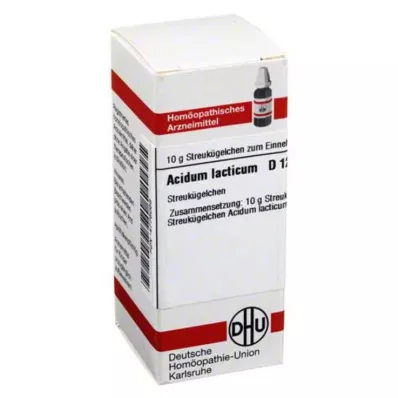 ACIDUM LACTICUM D 12 globulí, 10 g