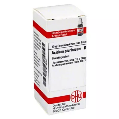 DHU Acidum picrinicum D 6 globule, 10 g