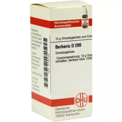 BERBERIS D 200 globulí, 10 g