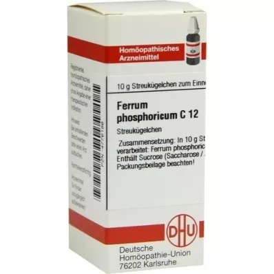 FERRUM PHOSPHORICUM C 12 globulí, 10 g