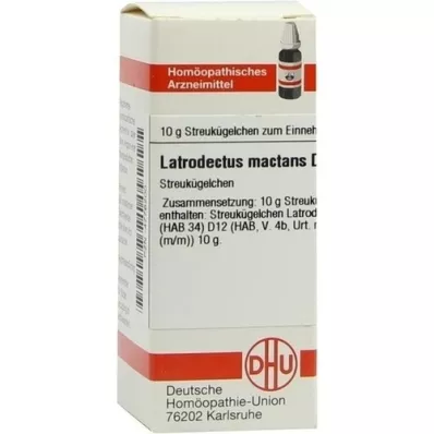 LATRODECTUS mactans D 12 globulí, 10 g