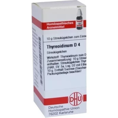 THYREOIDINUM D 4 kuličky, 10 g