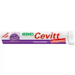 HERMES Cevitt+Magnesium šumivé tablety, 20 ks