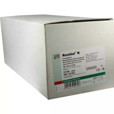 Obvaz Rosidal K 10cmx5m ster, 10 ks