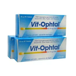 VIT OPHTAL s 10 mg luteinu v tabletách, 90 ks