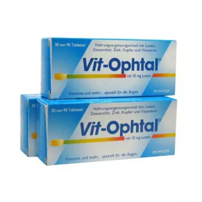 VIT OPHTAL s 10 mg luteinu v tabletách, 90 ks VIT OPHTAL s 10 mg luteinu v tabletách, 90 ks