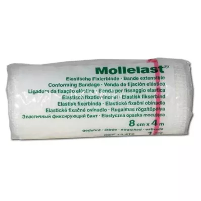 Mollelast 8cmx4m bílá, 1 kus
