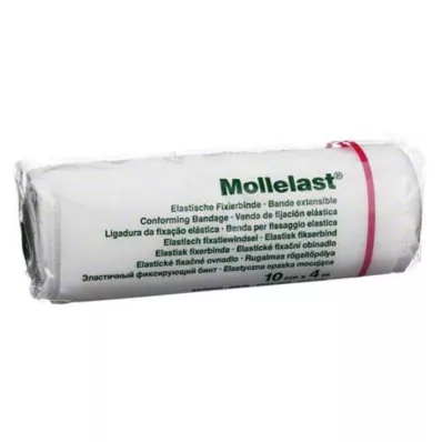 Mollelast 10cmx4m bílá, 1ks