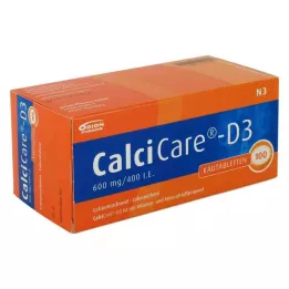 CALCICARE D3 žvýkací tablety, 100 ks