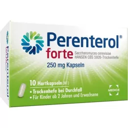 PERENTEROL forte 250 mg kapsle, 10 ks