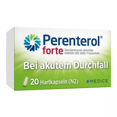 PERENTEROL forte 250 mg kapsle, 20 ks