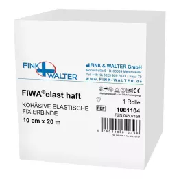 FIXIERBINDE soudržný elastický materiál 10 cmx20 m bílý, 1 ks