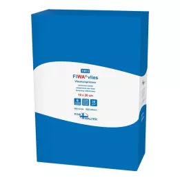 VLIESKOMPRESSEN 10x20 cm nesterilní 6x, 100 ks