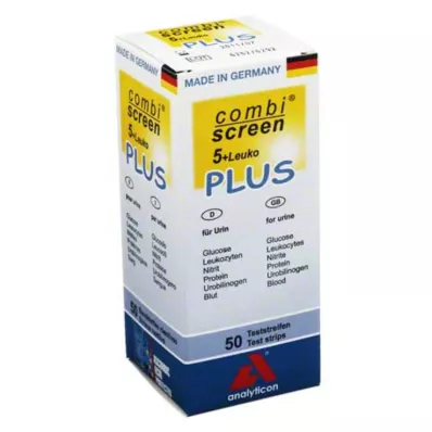 COMBISCREEN Testovací proužky 5+Leuko Plus, 50 ks COMBISCREEN Testovací proužky 5+Leuko Plus, 50 ks
