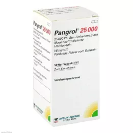 PANGROL 25 000 tvrdých uzávěrů s enterickým potahem, 50 ks