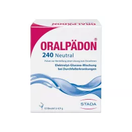 ORALPÄDON 240 neutrálních sáčků v prášku, 10 ks