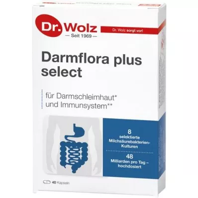 DARMFLORA plus vybrané kapsle, 40 ks